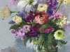 Bloemen-in-een-vaas-pastel en aquarel te koop